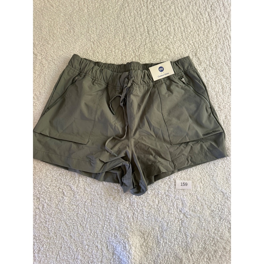 Outdoor Voices Rectrek Shorts Women XXL Sage Green New 159